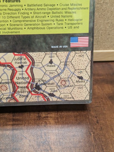 1991 Flashpoint: Golan The Fifth Arab-Israeli War Victory Board Games New Sealed - Picture 7 of 12