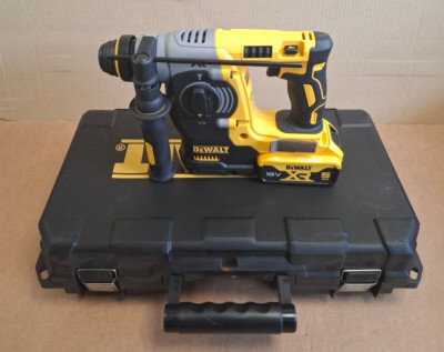 De-walt 18V XR Brushless SDS-Plus Bohrhammer (2 x 5 Ah Akkus 1 Ladegerät)