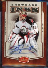 2006-07 Flair Showcase Inks #IBI Martin Biron