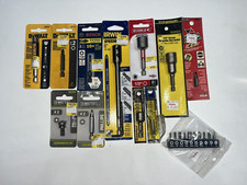 DEWALT Bosch Diablo & more Screwdriver Bit Magnetic Nut Setter Driver Set of 12