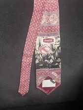 100 Silk Coca-Cola Necktie Tie - Made in the USA - Coca Cola Brand
