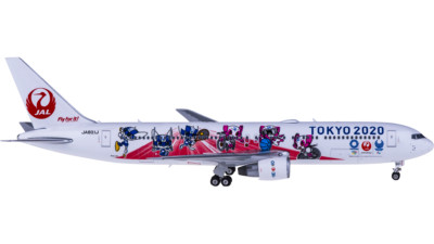 1:400 Phoenix JAPAN AIRLINES BOEING 767-300ER Passenger Aircraft Diecast Model