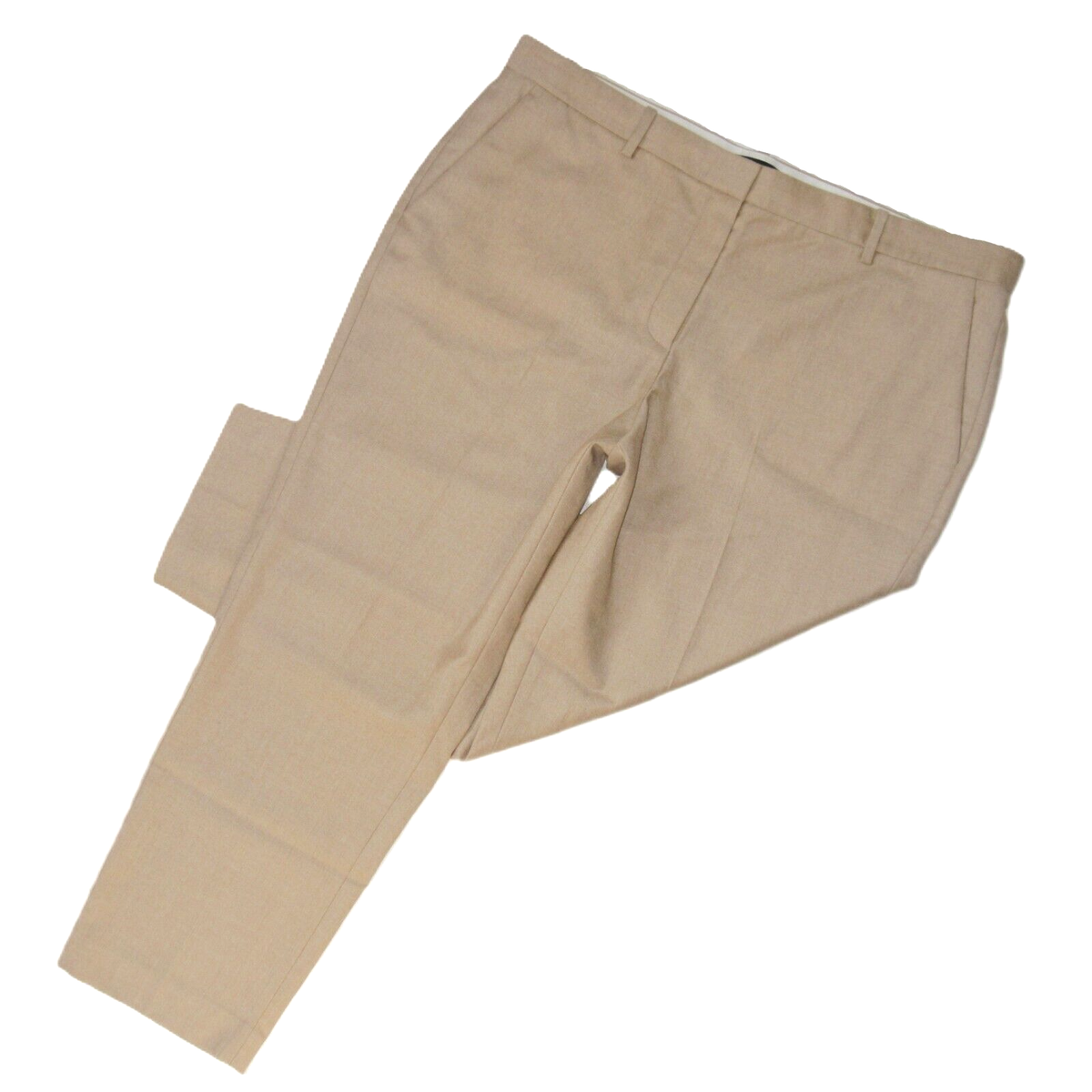 NWT THEORY Tailor Trouser C in Light Camel Melange Sleek Flannel  display picture 1