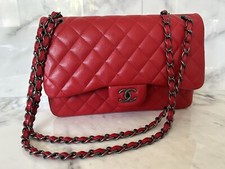Chanel 15B A58600Y09147 Flap Bag Red