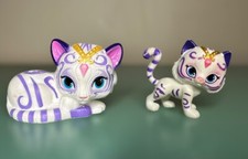Shimmer and Shine NAHAL TIGER Lot Of 2 PVC Cake Topper Toy Figures Nickelodeon