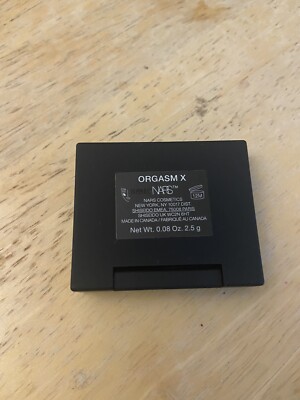 New NARS Cosmetics Blush ORGASM X shimmering deep coral gold pearl .08 oz