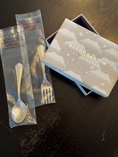 Reed Barton Sterling Silver Baby Spoon Fork Set NEW In SEALED PKG