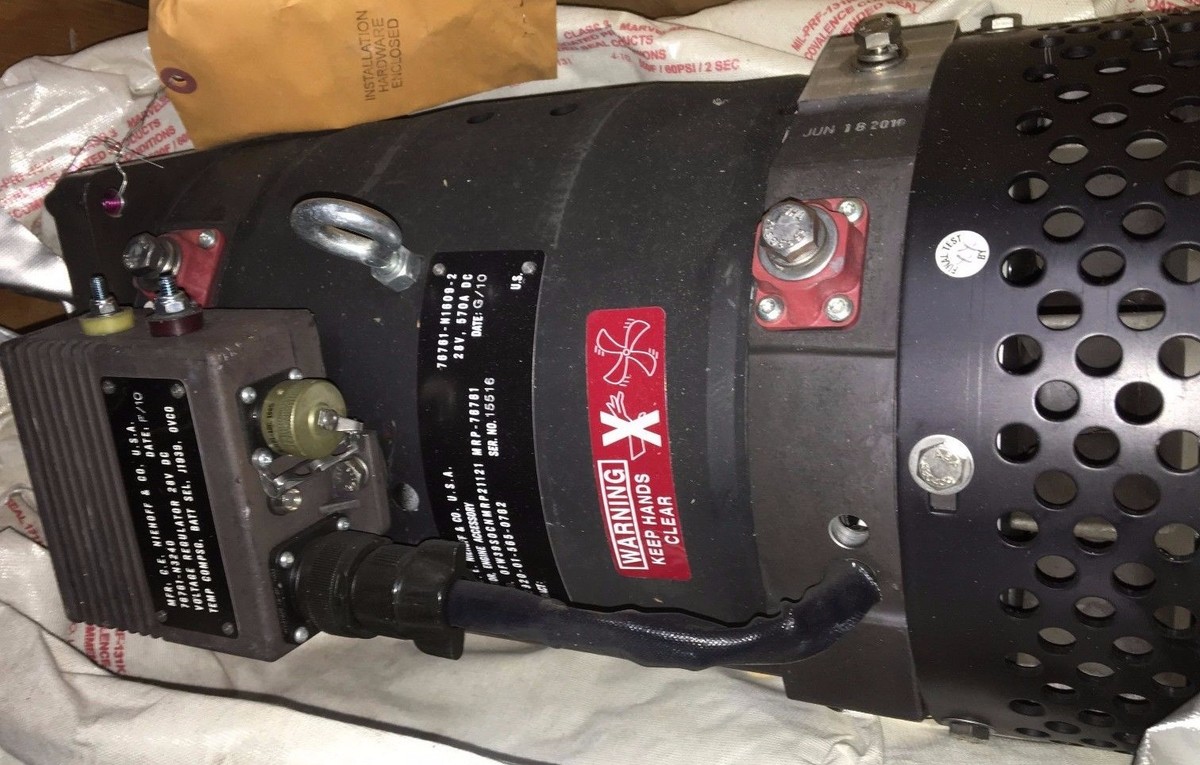 570 Amp Niehoff Generator W/ Voltage Reg Caiman MRAP LMTV FMTV