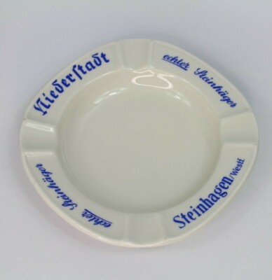 Vintage Deutscher Bier Steinhagen Aschenbecher E & A Bockling Neudenau