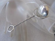 Vintage Antique Old Webster Silver Company Sterling Silver Rattle