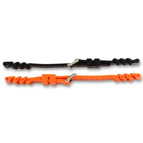 Rubber HIGH GRADE watch strap band orange black 18mm 20mm 22mm seiko diver mens - Picture 2 of 3