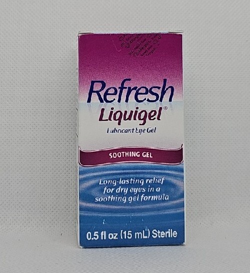 REFRESH Liquigel Lubricant Eye Drops - 0.5oz soothing gel Exp 2/26