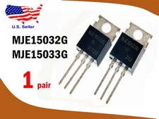 MJE15032G + MJE15033G (1 pair) 8A 250V 50W Audio Transistor