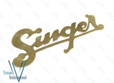 Radiator Grill Emblem Badge Brass For 1933 Singer Car NEW