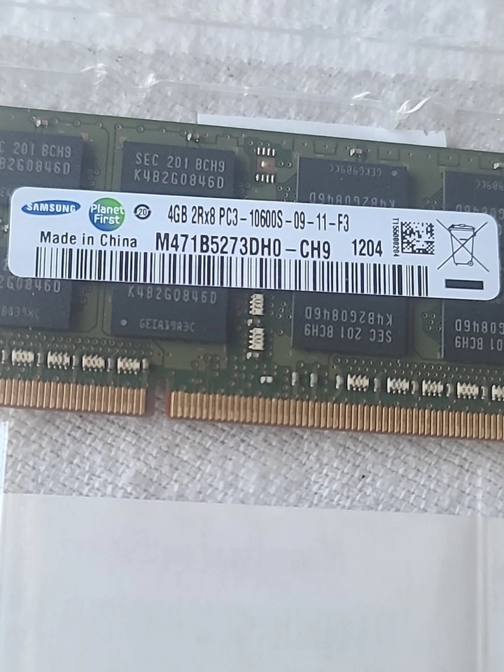 "12GB Kit (8GB + 4GB Modules) DDR3 SODIMM MACMEMORY -PC2-5300 667MHz KomputerBay - Image 3 of 4
