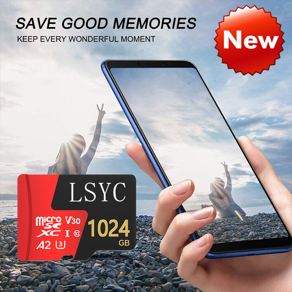 High Speed 1TB Ultra Micro SD Card SDHC Class 10 TF Card Memory Card Flash Card