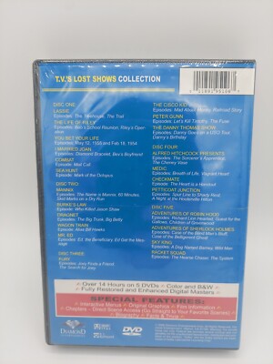 T.V.s Lost Shows Collection (DVD, 2005, 5-Disc Set) NEW & SEALED 
