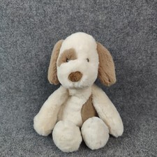 Ebba Puppy Dog Plush Brown Spot Long Ears Toddy Super Soft Stuffed Animal Lovey