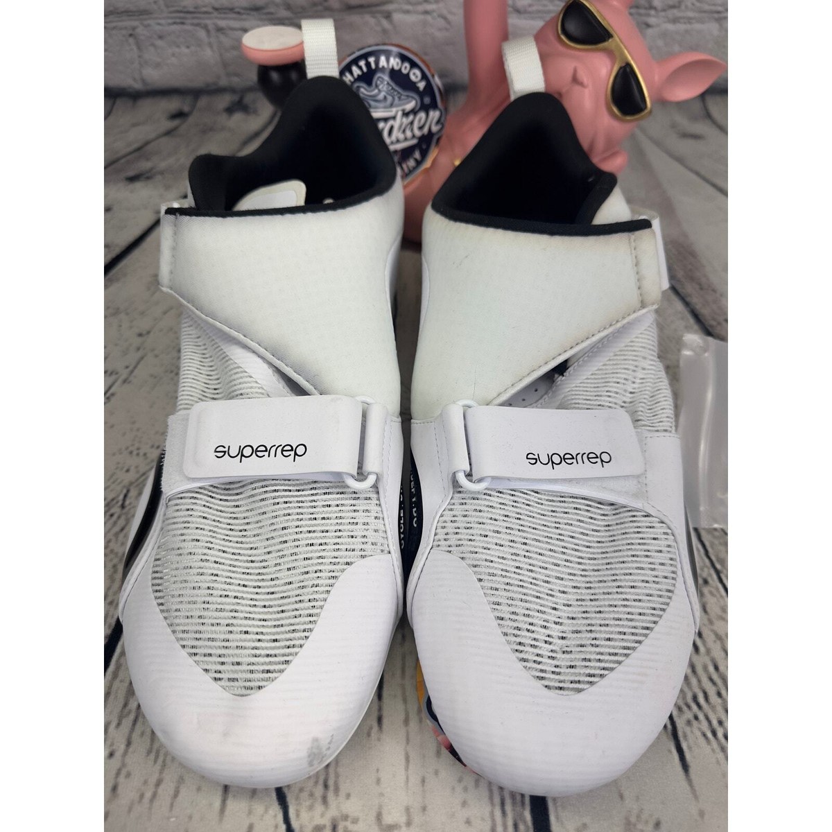 Nike SuperRep Cycle Shoes Mens 12.5 White Indoor Gym Workout  display picture 1