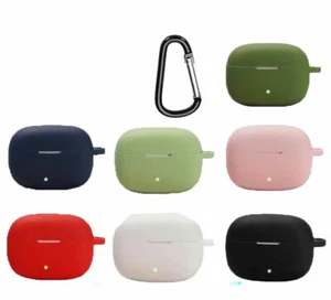 Couverture de poche pour téléphone d'oreille en silicone souple avec carabiner JBL Vague 200TWS