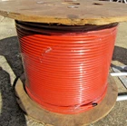 100 ft SC-400 Plenum Fire Rated Ultra Low Loss Coax Cable Orange Cut off Roll
