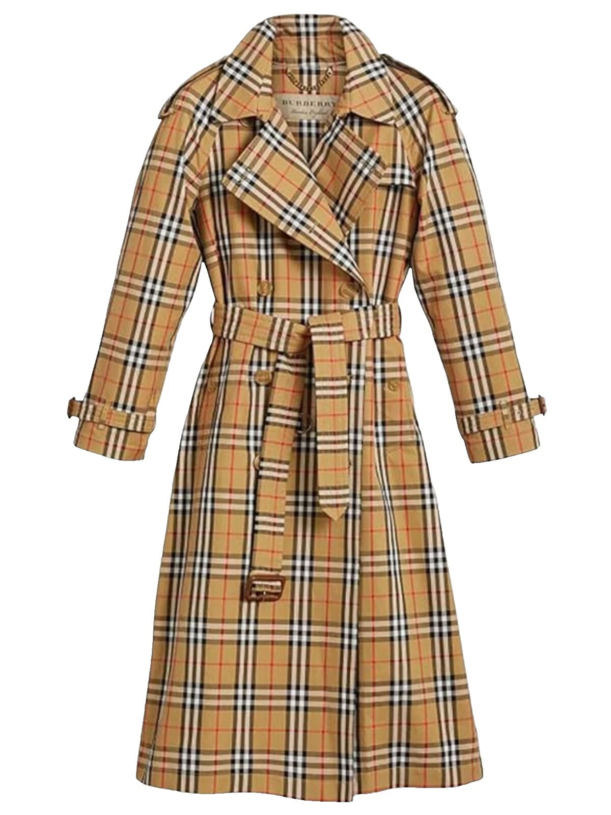 Burberry Women's Check Trench Coats Coats, Jackets & Vests for Women