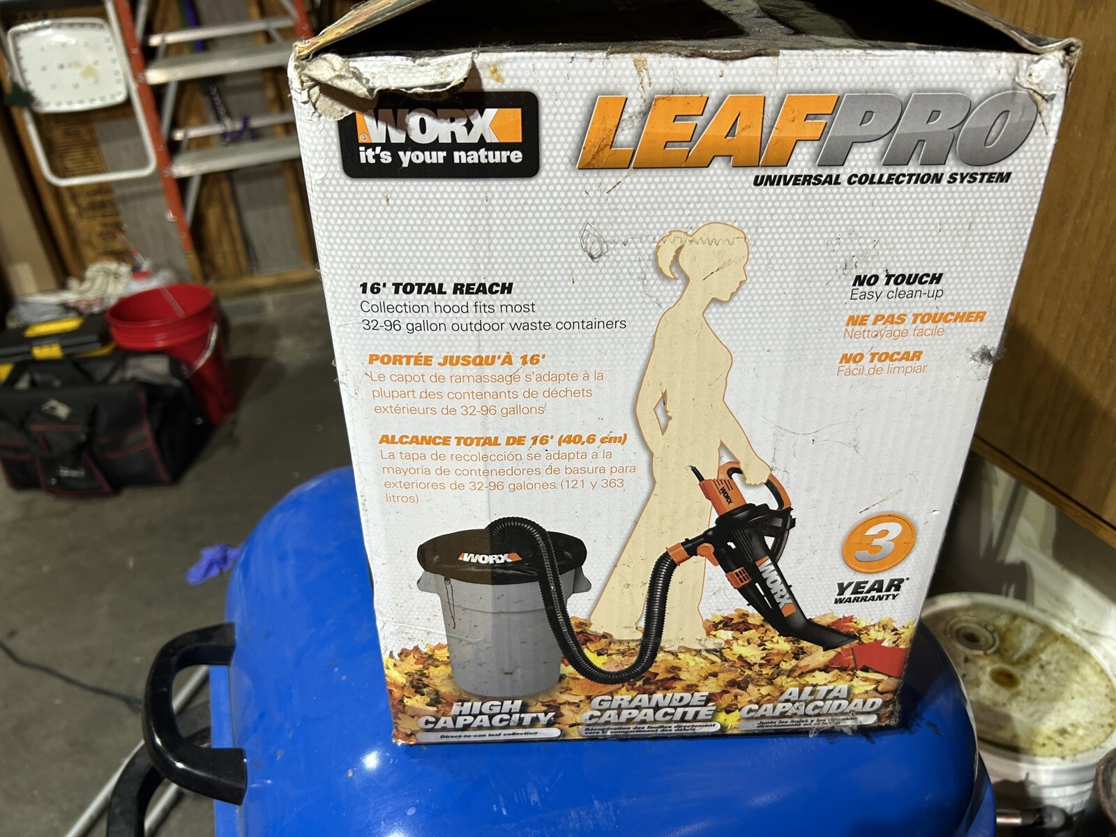 worx leaf pro universal collection system