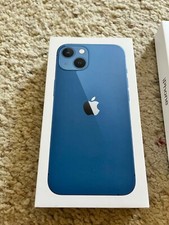 iPhone 13 Blue empty Box, NO DEVICE 
