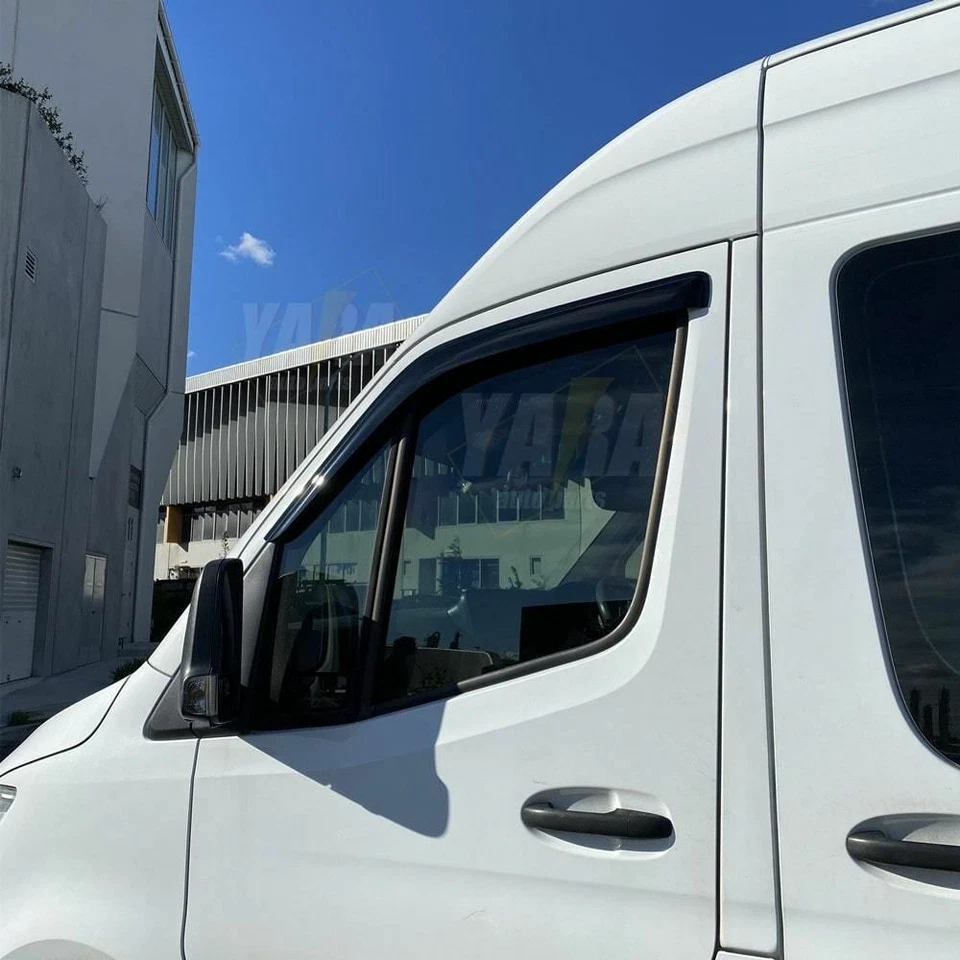 For Mercedes Benz Sprinter 2006+ Weathershields Weather Shields Window Visors - Image 2 of 4
