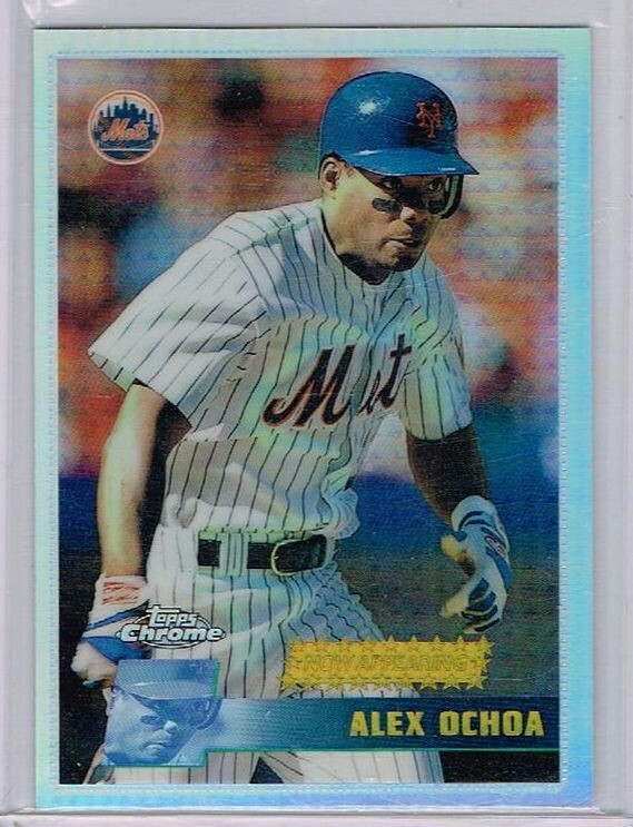 1996 Topps Chrome Refractor Alex Ochoa #133  3120*