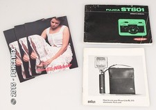FUJICA NIKON SET OF MANUALS 5 IN TOTAL