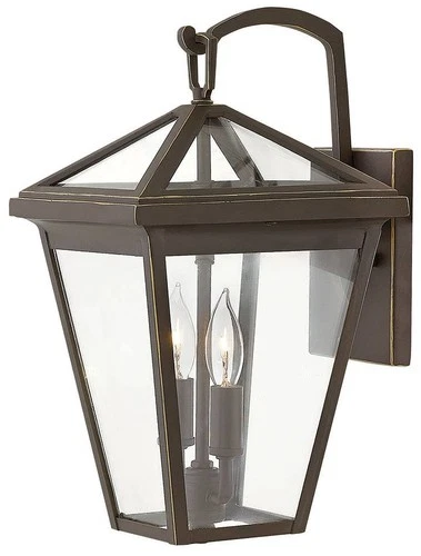 Alford Place 14" High Oil Rubbed Bronze Outdoor Wall Light - Picture 1 of 10