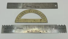 3 Watchmakers Measuring Tools, Watch Master, Eagle Pencil Co., Drilco, Vintage