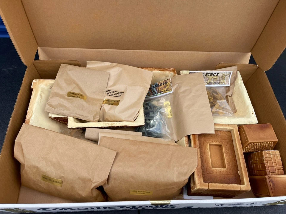 Barzso Conquistadors & Aztecs Playset Rare VHTF Complete - Never Opened ! - Image 3 of 4