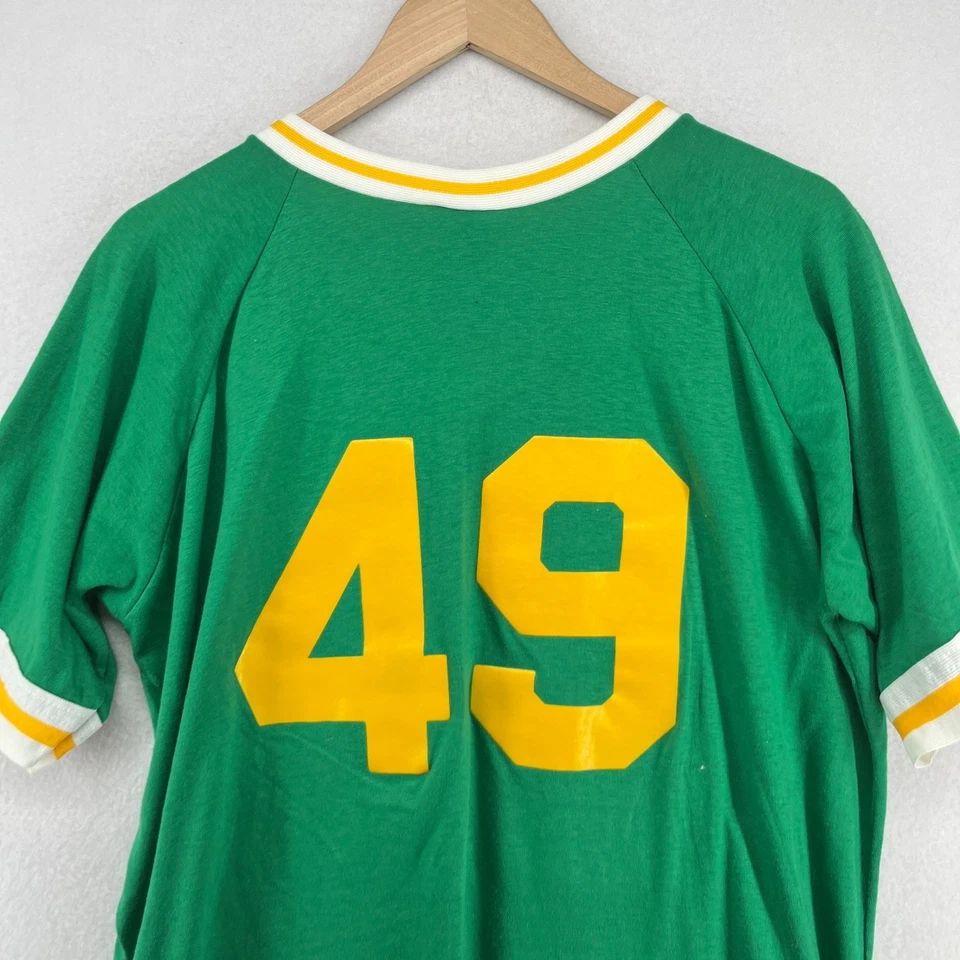 Camisa QUEENS Para Hombres XL Ciudad de Nueva York Parques y Rec Softbol Venus VK Verde EE. UU. DE COLECCIÓN Foto 2 de 4