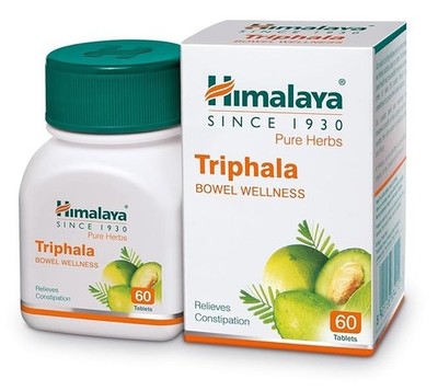 Himalaya Ayurvedic Triphala For Bowel Wellness - 60 Tablets