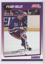 1991-92 Score American Randy Moller #79 0s5