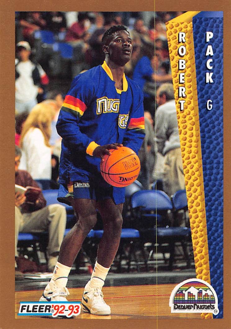 1992-93 Fleer #331 Robert Pack