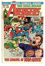 Avengers #98 VFN Plus - White Pages