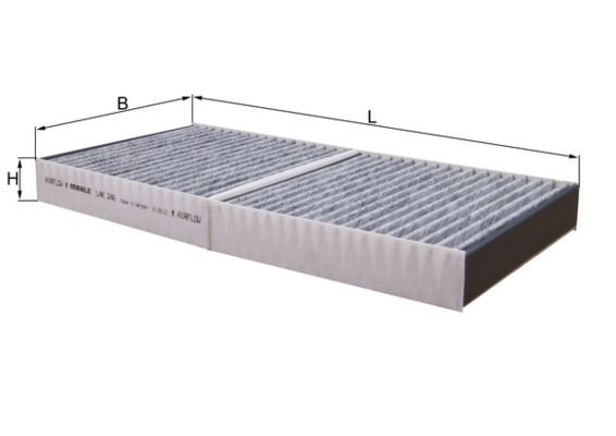 Neu - Mahle LAK246 Filter, Innenraumluft FüR MERCEDES-BENZ-image