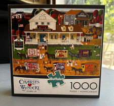 Charles Wysocki puzzle Storin' Up 1000 pcs 27"x20" Made in USA