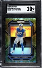 2022 Panini Prizm Aidan Hutchinson #340 Forest Camo /15 - SGC 10