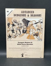 TSR Dungeons & Dragons Module S2 White Plume Mountian 9027 1979 BK3