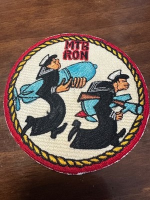 Vintage US Navy Motor Torpedo Boat MTB RON-33 Patch