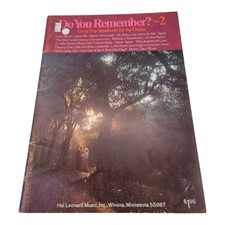Do You Remember Vol 2 Great Pop Standards For The Organ Sheet Music Hal Leonard
