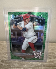 2025 Bowman Draft Ethan Petry Bowman 1st green reptilian /99 #BDC-151 
