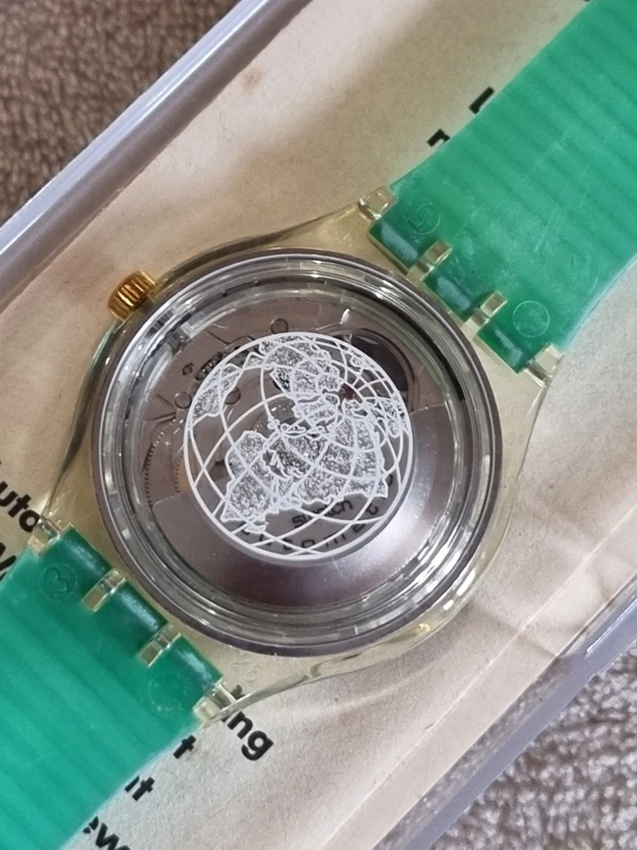 Swatch Automatico Time to Move - Earth Summit SAK102 - Nuovo - Immagine 2 di 4