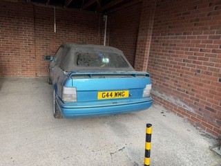 1989 Ford Escort Xr3i Cabriolet