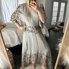 Asos Women’s 4 Floral Wrap Maxi Dress