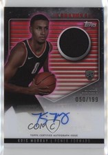 2023 Topps Midnight Rookie Jersey Twilight 50/199 Kris Murray #RJA-KM Auto 05ja